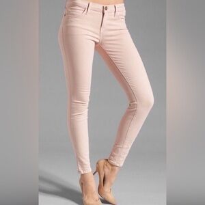 Current/Elliott Light Pink Skinny Pants